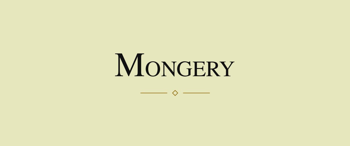 Champagne Mongery house-name banner