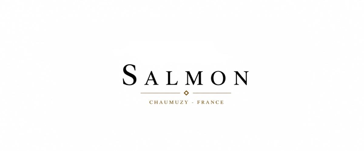 Champagne Salmon Pinot Meunier grower estate in Chaumuzy