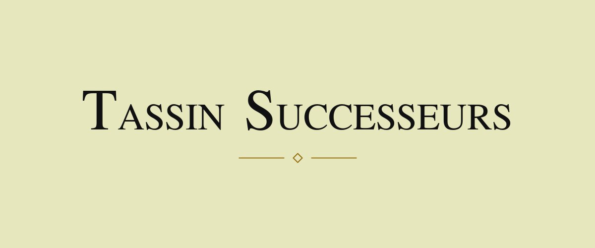 Champagne Tassin Successeurs house-name banner